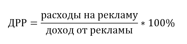 показатель ДРР